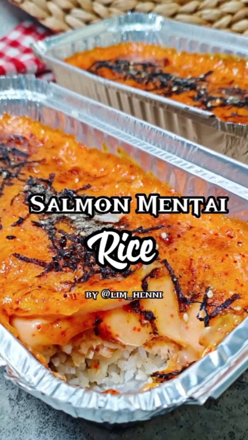 Resep Salmon Mentai Rice Dari Lim Henni