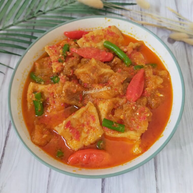 Resep Sambal Tahu Krecek Dari fransiskaailen