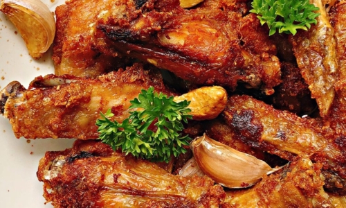 Sayap Ayam Goreng Bawang Putih