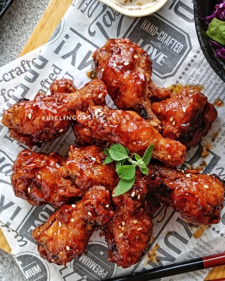 Resep Sayap Ayam Goreng Crispy Asam Manis Dari friel_sit