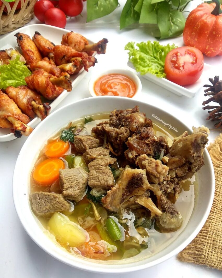 Resep Sop Daging Tulang Iga Sapi Dari Annasupriyanto