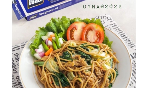 Spaghetti Goreng Jawa - Masakan dari Caisim