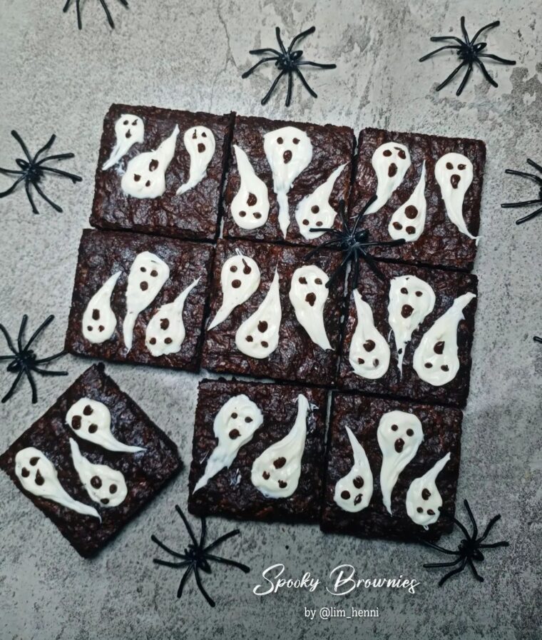 Resep Spooky Brownies Dari lim_henni