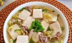 Resep Sup Tahu Dari yscooking