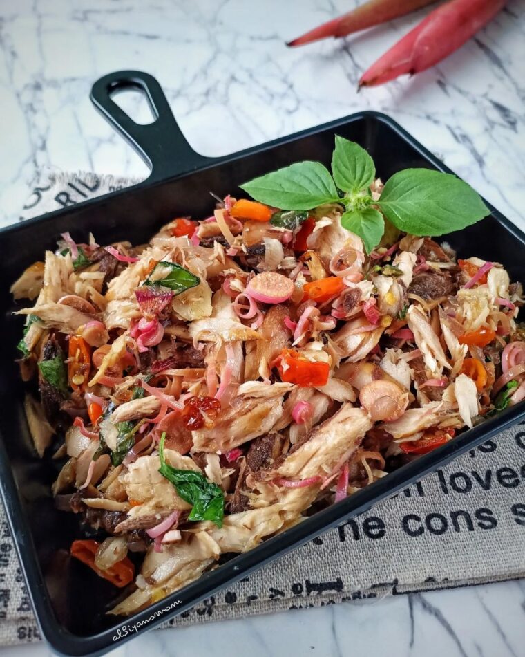 Resep Tumis Tongkol Suwir Kecombrang Dari albiyansmom