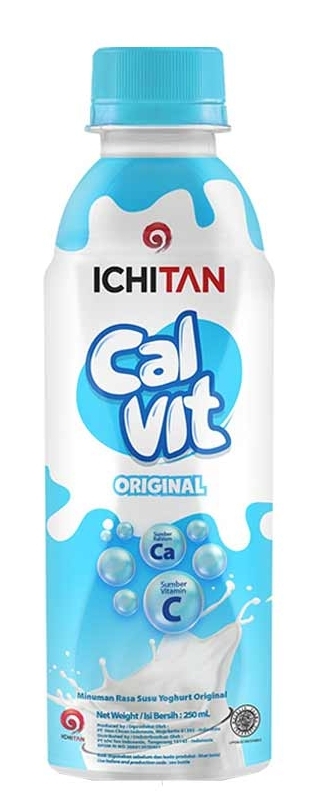 Ichiatan Calvit - minuman yogurt di indomaret