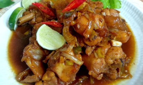 Ayam Kecap Inggris