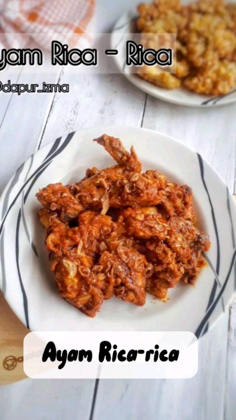 Resep Ayam Rica-rica Dari dapur_izma