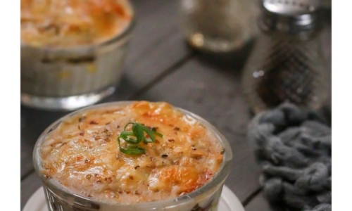 Beef & Cheese Potato Au Gratin