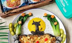 Resep Black Pizza Korean Japchae Dari albiyansmom