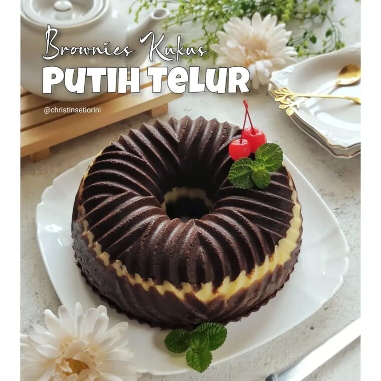 Resep Brownies Kukus Putih Telur Dengan Cream Cheese Dari christinsetiorini