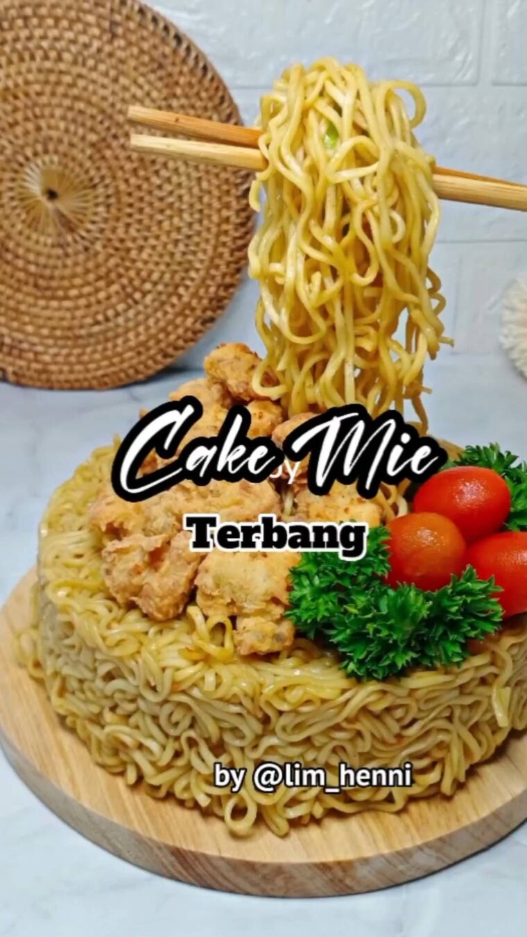 Resep Cake Mie Terbang Dari lim_henni