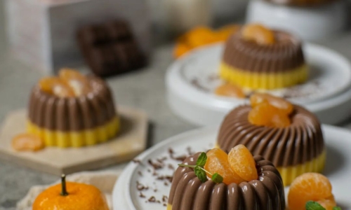 Choco Orange Pudding