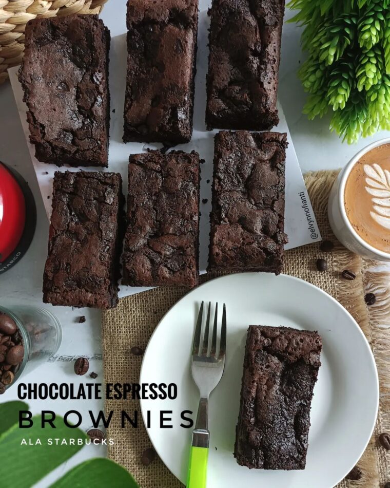 Resep Chocolate Espresso Brownies⁣⁣ Dari elvynnofianti