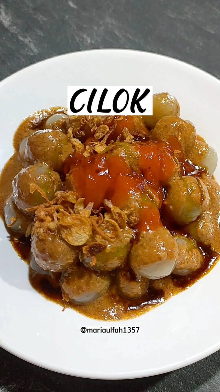 Resep Cilok Kuah Kacang Dari mariaulfah1357