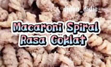 Resep Crispy Chocolate Spiral Macaroni Dari diana_didie_