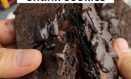 Double Chocolate Chunk Cookies