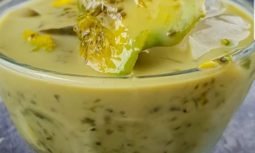 Es Lumut Pandan Gula Aren - Minuman dari Gula Aren