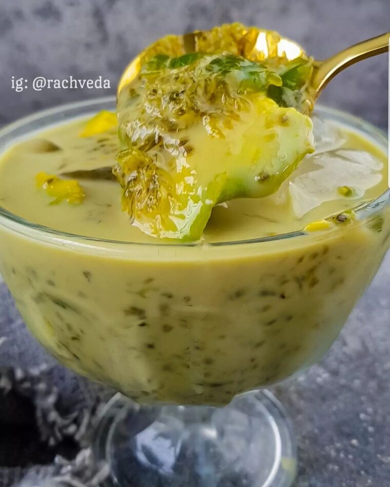 Resep Es Lumut Pandan Gula Aren Dari rachveda