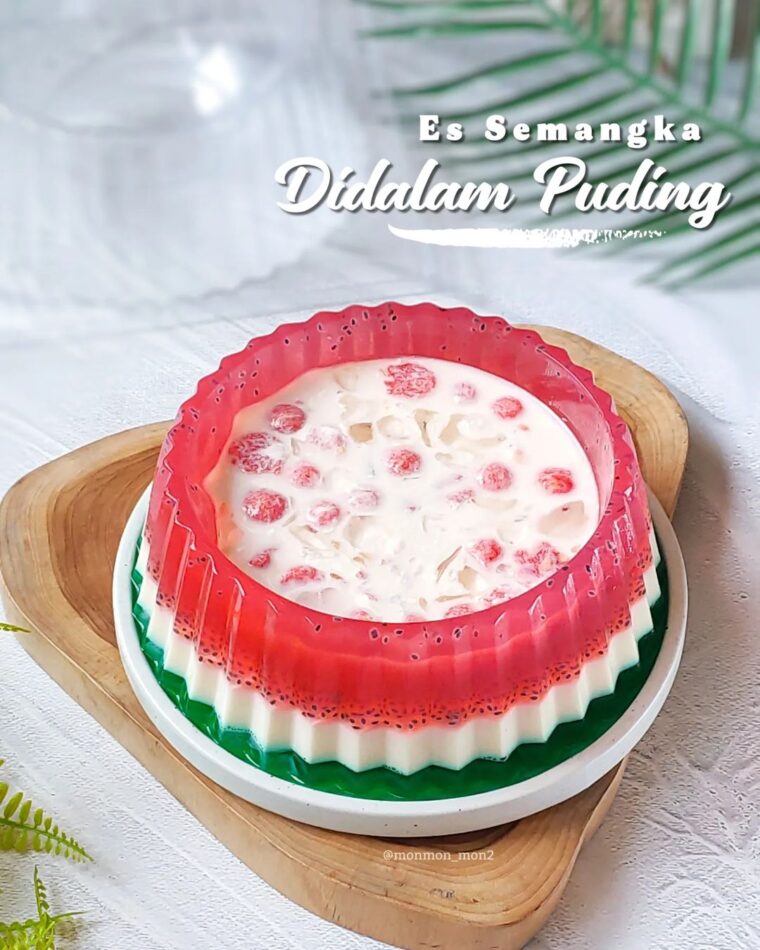 Resep Es Semangka Di Dalam Puding Dari monmon_mon2