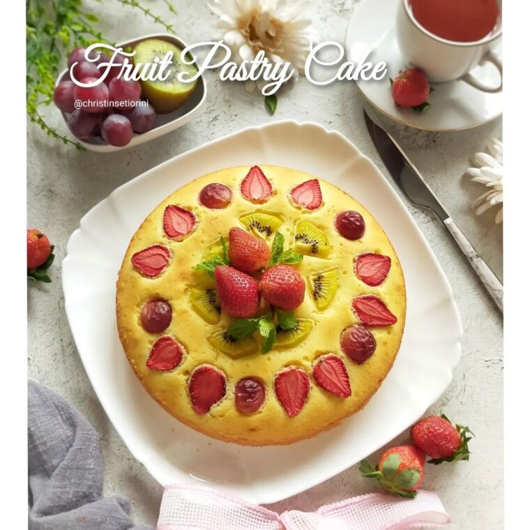 Resep Fruit Pastry Cake Dari christinsetiorini