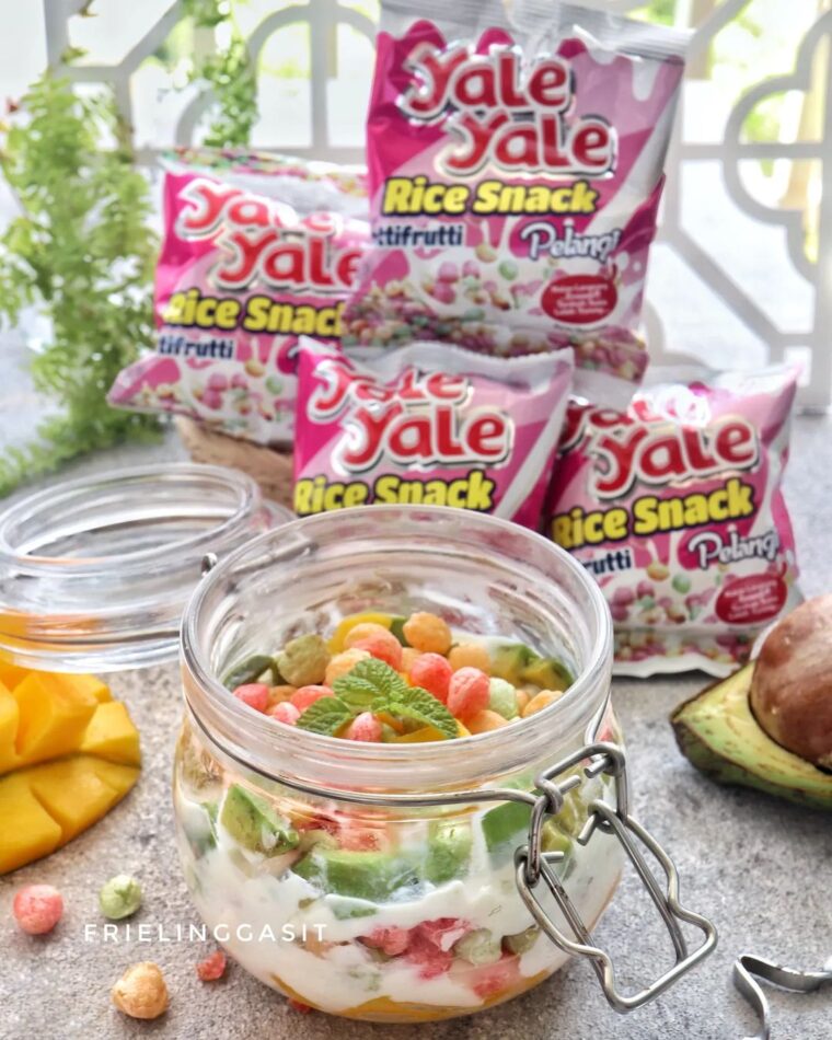 Resep Fruit Yogurt And Rice Snack Dari friel_sit