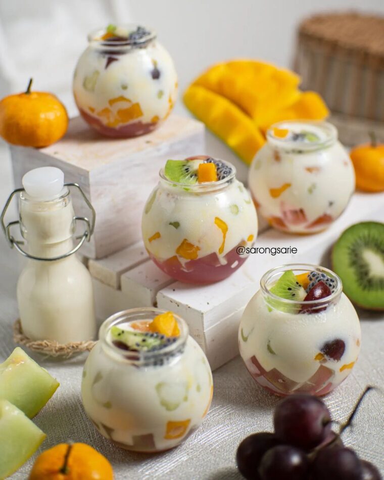Resep Fruits Milk Cheese Dari sarongsarie