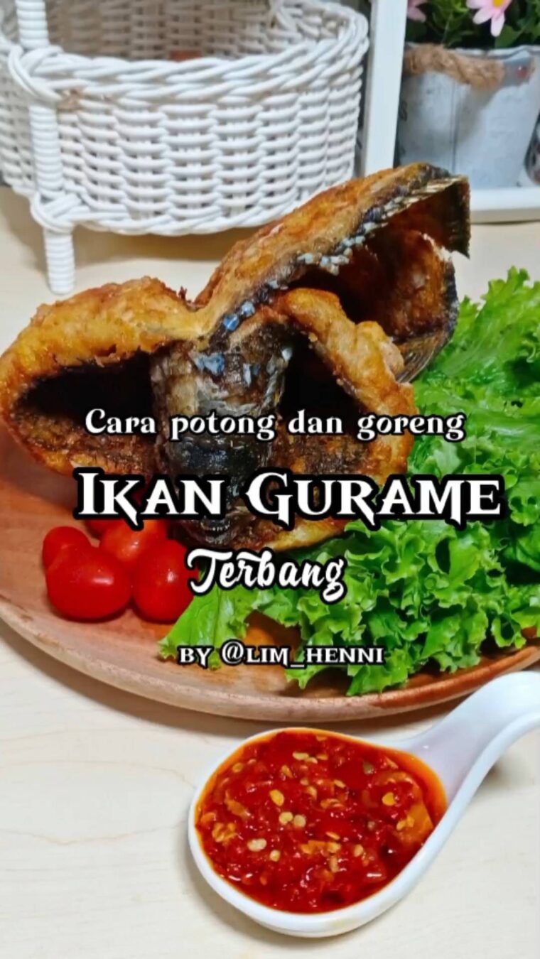 Resep Ikan Gurame Terbang Dari lim_henni