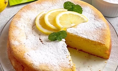 Lemon Ricotta Cheese Cake
