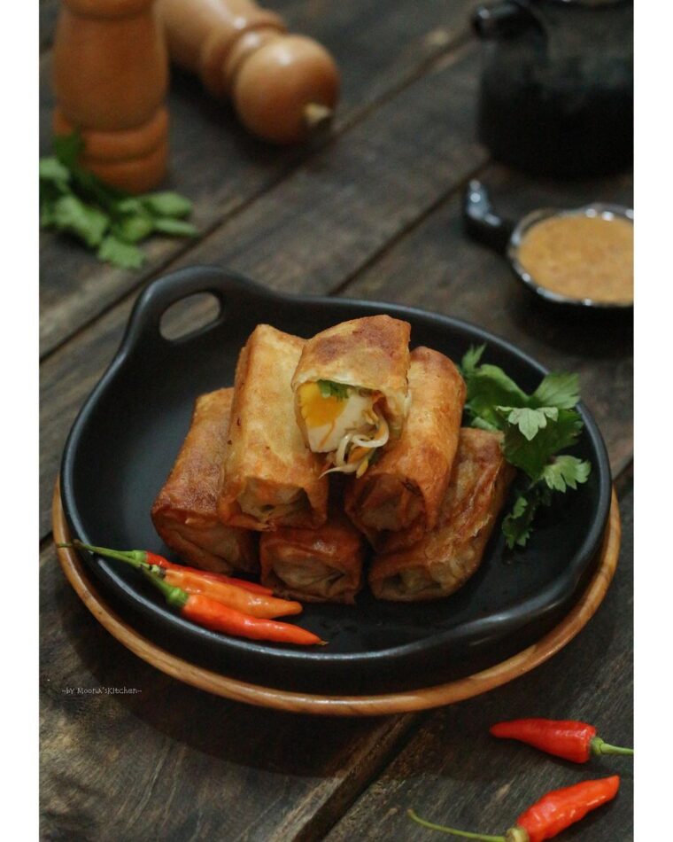 Resep Lumpia Sayur (Feat. Telur Rebus) Dari moona_jingga