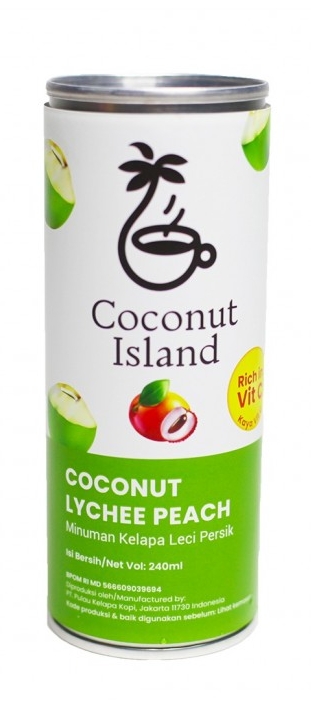Coconut Island Drink - Minuman Kelapa Di Indomaret