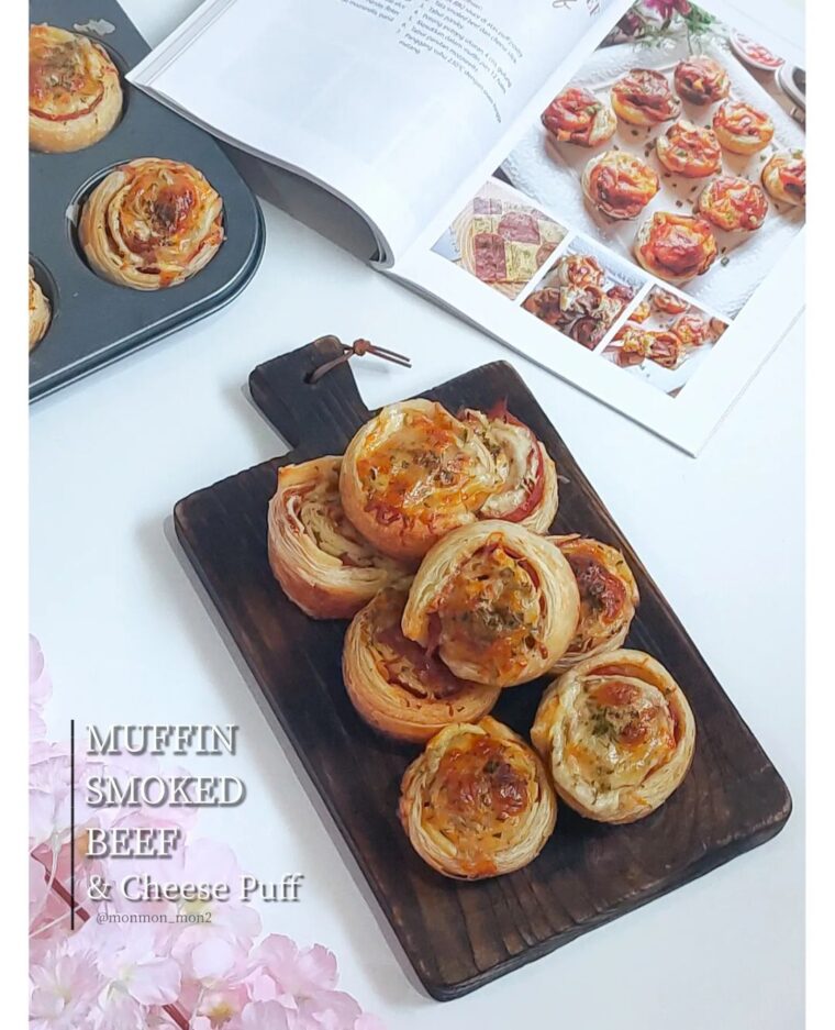 Resep Muffin Smoked Beef & Cheese Puff Dari monmon_mon2