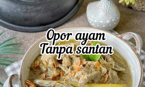 Opor Ayam Tanpa Santan