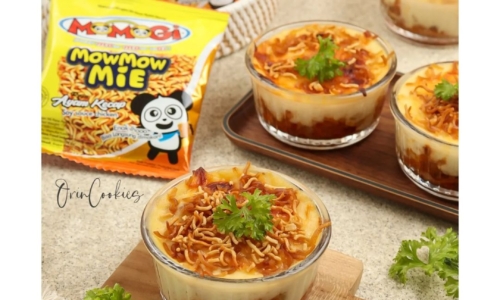 Potato Brulee Mowmow Mie