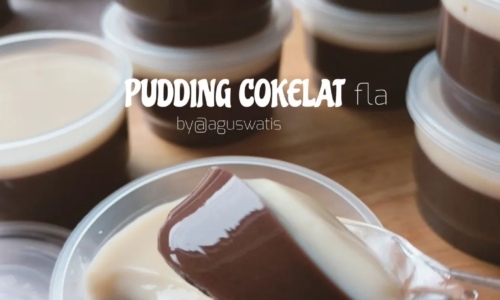 Pudding Coklat Vla