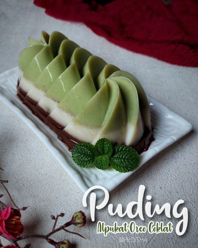 Resep Puding Alpukat Oreo Coklat Dari pr.ditha