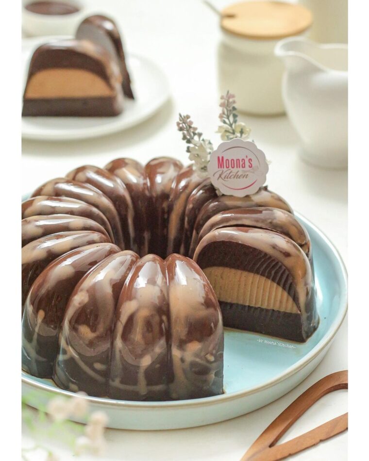 Resep Puding Marble Coklat Cappuccino Dari moona_jingga