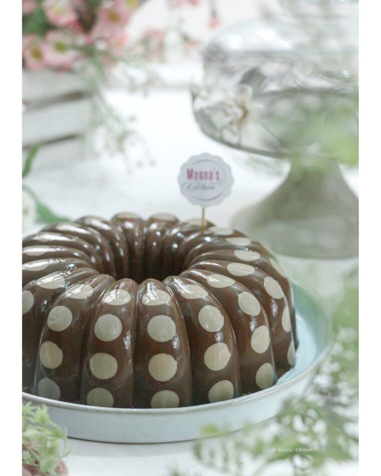 Resep Puding Polkadot Coklat Cappuccino Dari moona_jingga