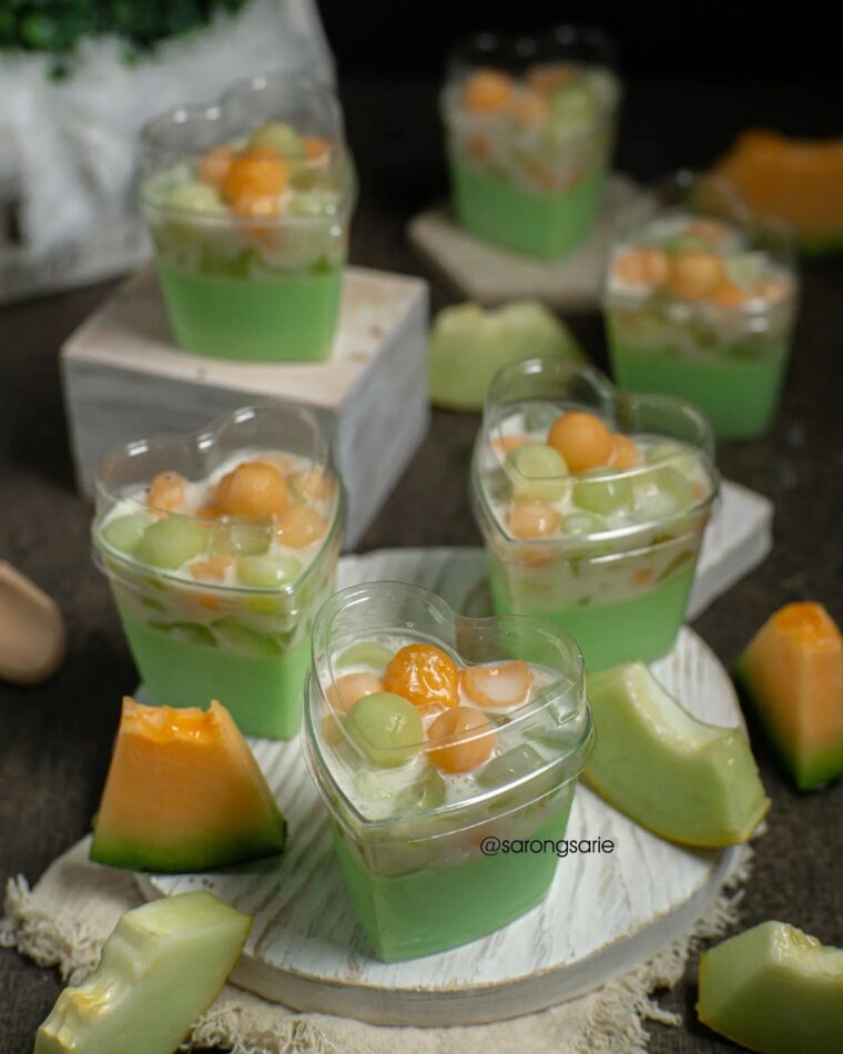 Resep Puding Salad Melon Dari sarongsarie