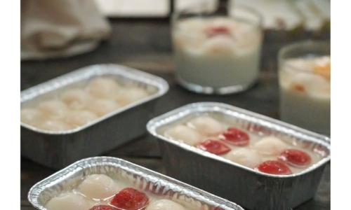 Puding Sutra Buah - Kue dari Yoghurt