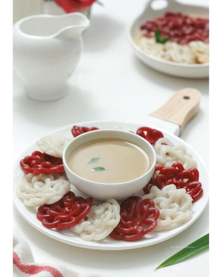 Resep Putu Mayang Merah Putih Dari moona_jingga