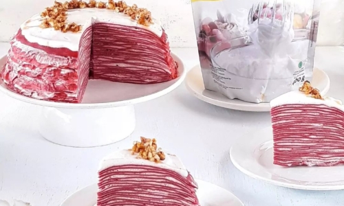 Red Velvet Mille Crepe
