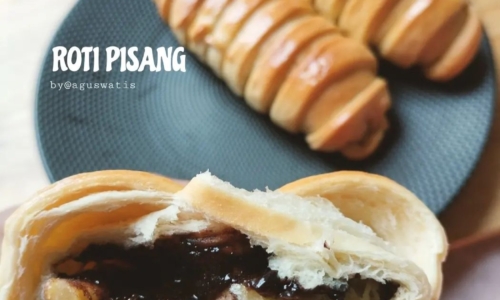 Roti Pisang Cokelat