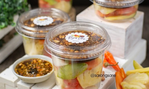 Rujak Lotis - Camilan dari Bengkuang