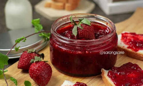 Selai Strawberry - Kue dari Stroberi