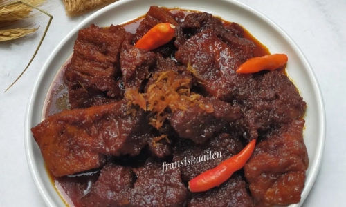 Semur Daging Tahu
