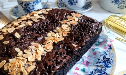 Shiny Coffee Brownies