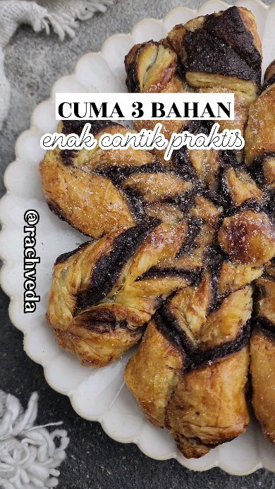 Resep Snowflake Chocolate Pastry Dari rachveda