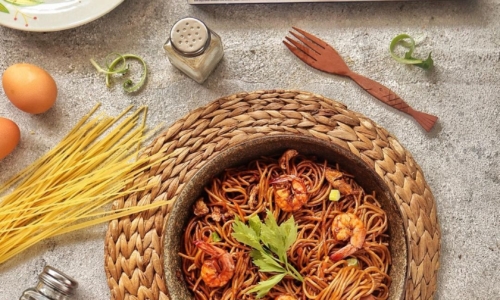 Spaghetti Goreng Oriental