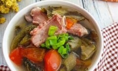 Resep Sup Iga Sawi Asin Dari yscooking